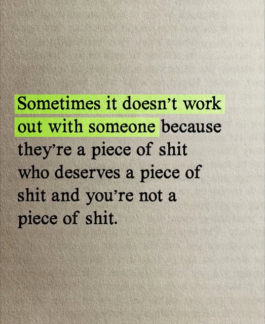not a piece of shit