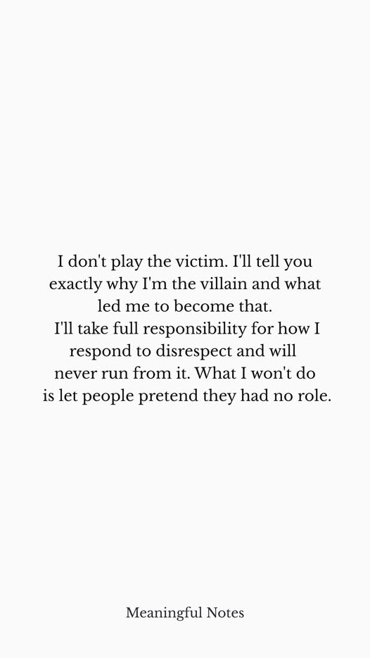 pretend they had no role