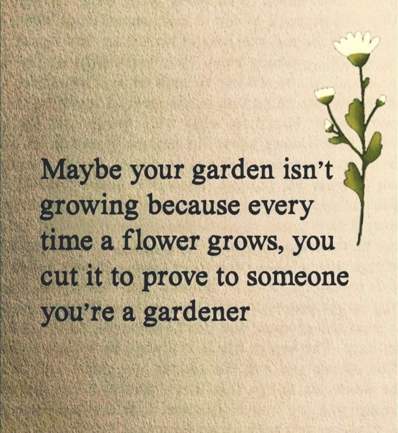 prove that ima a gardner